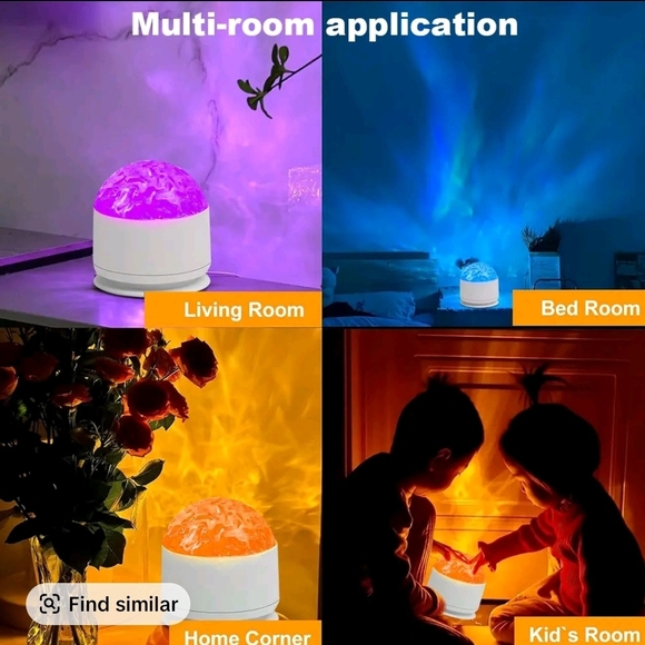 Multicolor LED Starry Night Projector - Picture 7 of 7